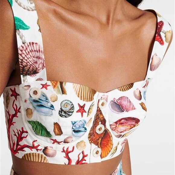 2 Piece Skirt Sets for Women Animal Printed - Picture 3 of 6